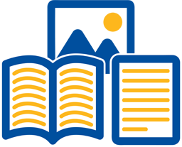 Journals, Books and Media icon